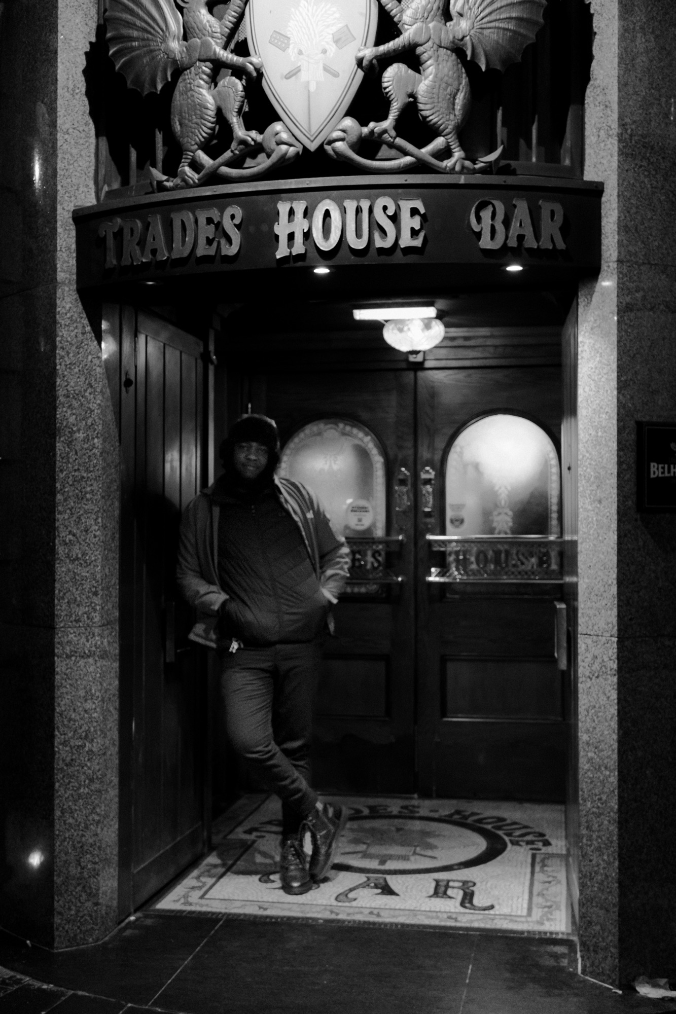 Door at trades – rugby day 30-21