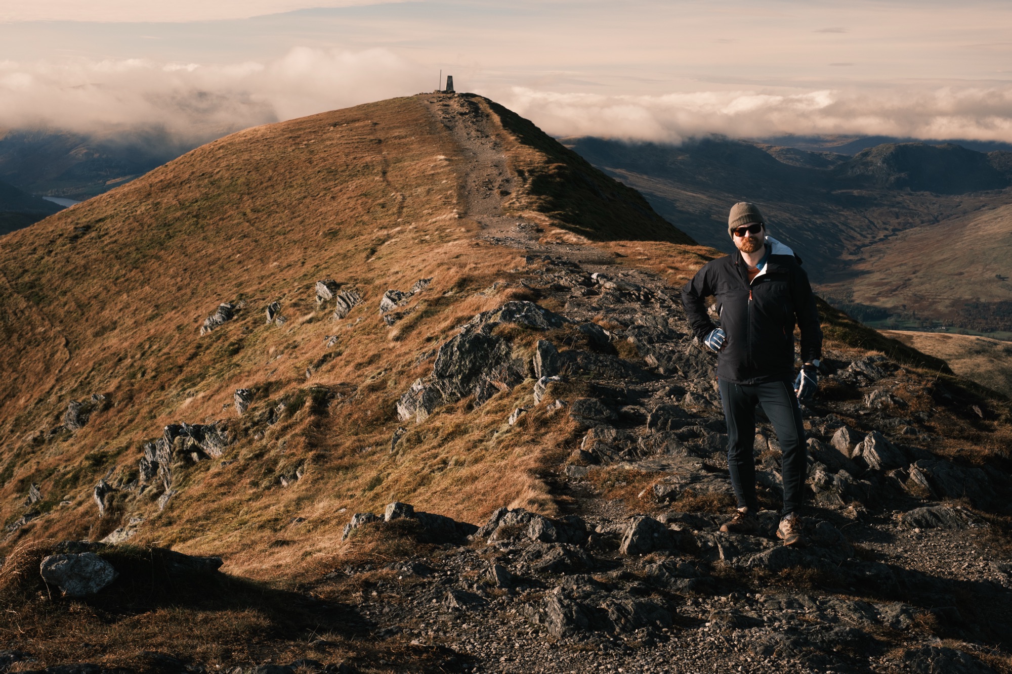 Selfie at the top